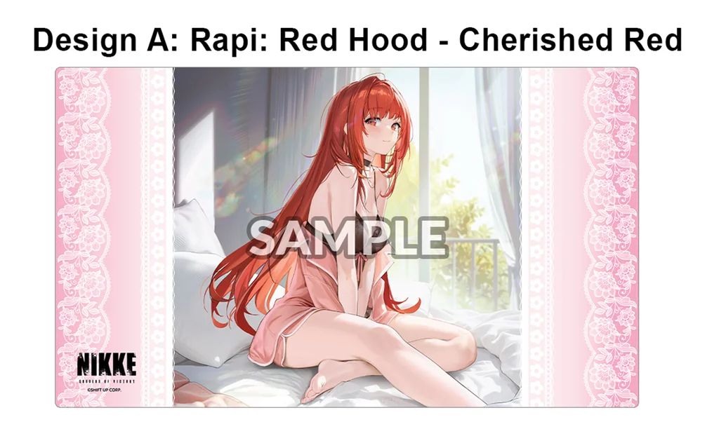 Rubber Playmat Vol. 17 GODDESS OF VICTORY: NIKKE Design A - Rapi: Red Hood - Cherished Red